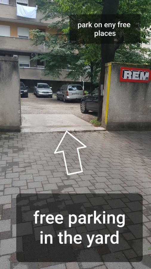 Ferienwohnung Zagreb Center Free Parking Exterior foto
